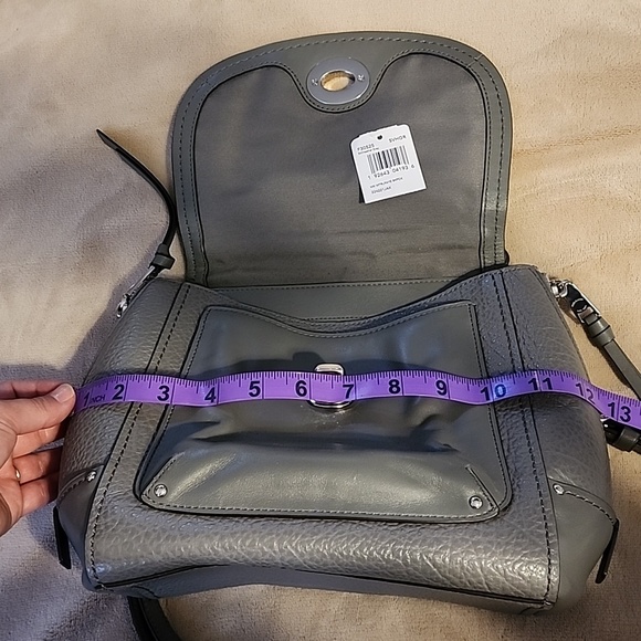 Coach Heather Grey Backpack/Crossbody - Picture 14 of 16